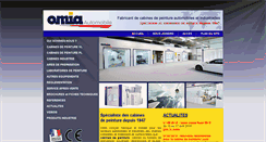 Desktop Screenshot of cabine-de-peinture.eu