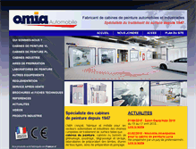 Tablet Screenshot of cabine-de-peinture.eu